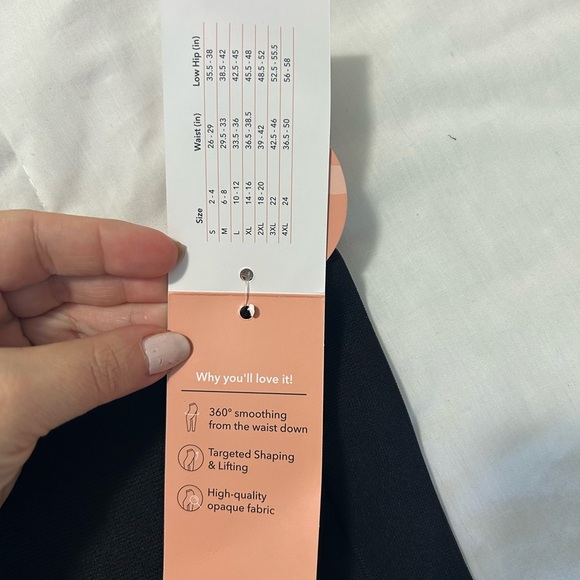 NWT Shapermint High Waisted Shaping Leggings - Picture 4 of 6